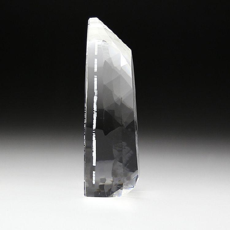 ペット位牌 クリスタル メモリアル KP-9大 レーザー彫刻　写真彫刻可 KP 9大 ティアドロップ 5cm