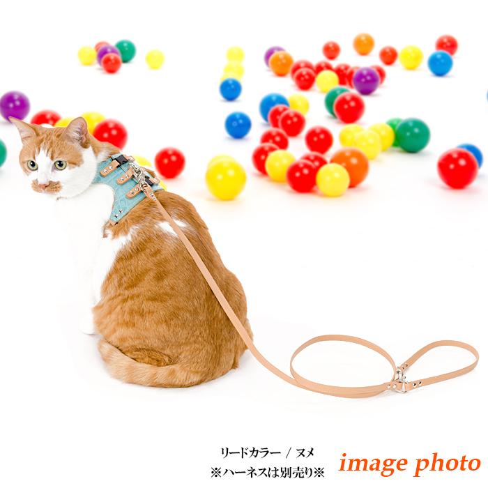 ハーネスリード 犬 おしゃれ 安全帯 小型犬 中型犬 ｓサイズ用ヌメ革10mm幅ハーネス専用カフェタイプリード Hanes Numelead10 犬首輪専門店クリスタルポイント 通販 Yahoo ショッピング
