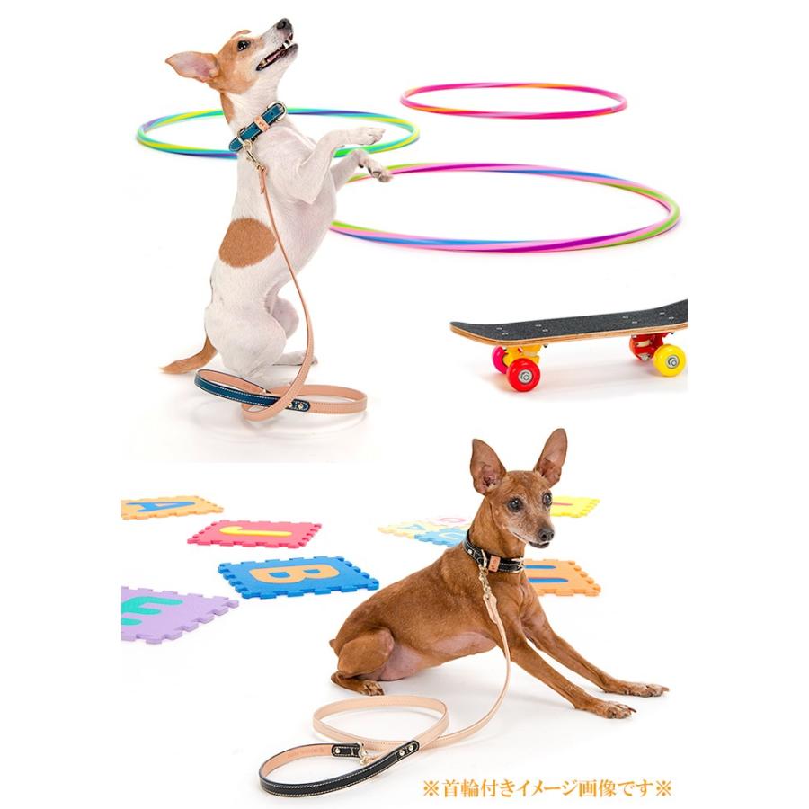 犬 リード おしゃれ 革 レザー 小型犬 中型犬 イタリアンレザーリード カフェタイプ |  | 01