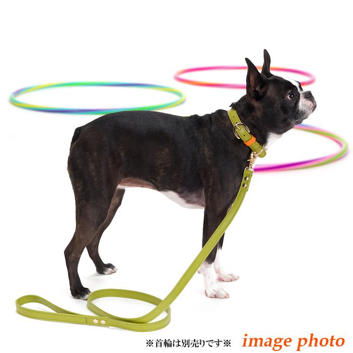 犬 リード おしゃれ 革 小型犬 中型犬 レザー カフェタイプリード シンプル革10mm幅リード |  | 03