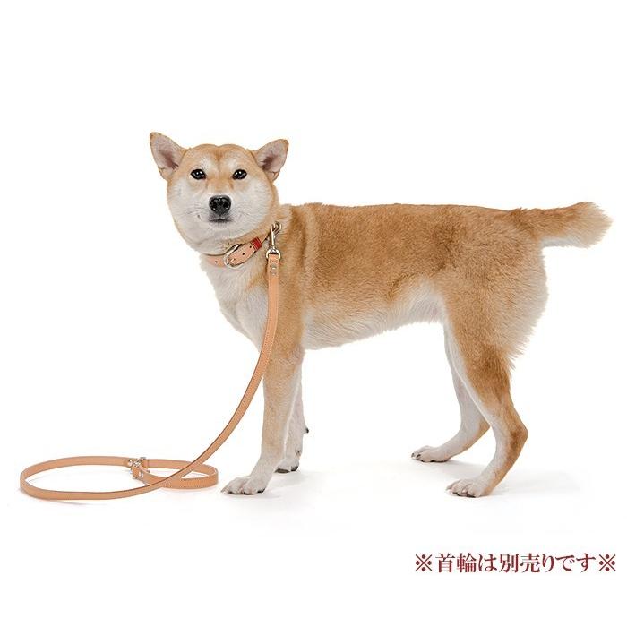 犬 リード おしゃれ 革 レザー 小型犬 中型犬 栃木レザーヌメ革リード カフェタイプ Lead031 犬首輪専門店クリスタルポイント 通販 Yahoo ショッピング