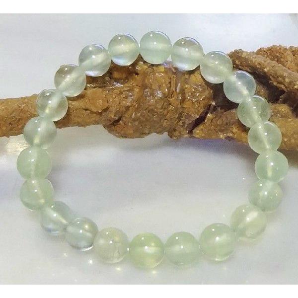 120 天然石 パワーストーン ブレスレット プレナイト ぶどう石 AAA　8mm 珠 | 