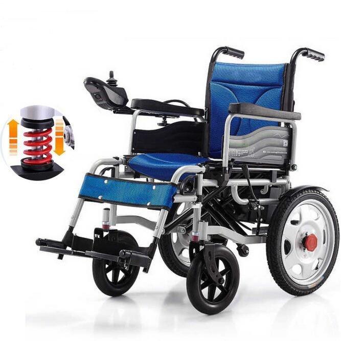 最大55％オフ！電動車椅子 折り畳み 軽量 障害者 スクーター 人気上昇中 ティックは左右 ジョイ 四輪 介助 老人 電動 高品質 車椅子 