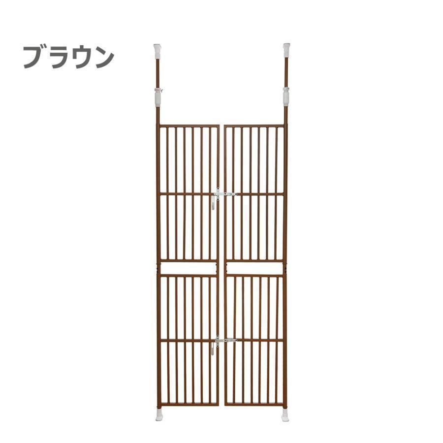 注目の ペットゲート ペットフェンス ドア付き 全柵間隔3.5cm 高さ205