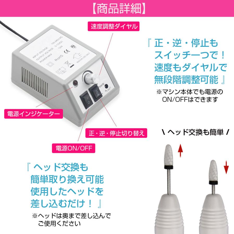 ネイルマシン・プロフェッショナル電動ネイルドリル(充電式)・ネイルケア ネイルマシン 電動 ネイルマシーン セルフネイル ネイルケア