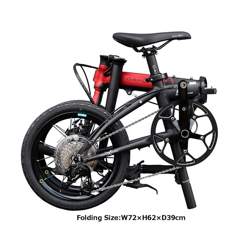 DAHON（ダホン） 爆買タイムセール? K9X 2026モデル ニューカラー Red