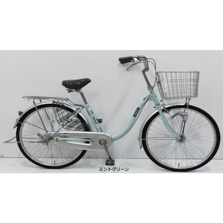 マルイシ シティサイクルhappy life26インチ　ミントグリーン　引取専用 丸石サイクル ＊残暑厳しい.オータムSALE！！特別価格奉仕中