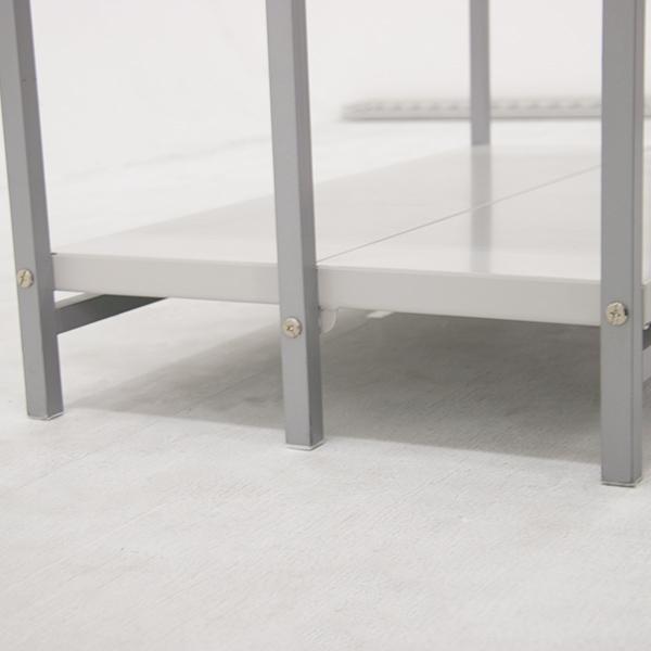 【近場配達可】スチール棚、スチールラック　耐荷重100kg/段 サンケイ鋼器 スチールラック 軽量ラック 1段あたり100kgの耐荷重 棚