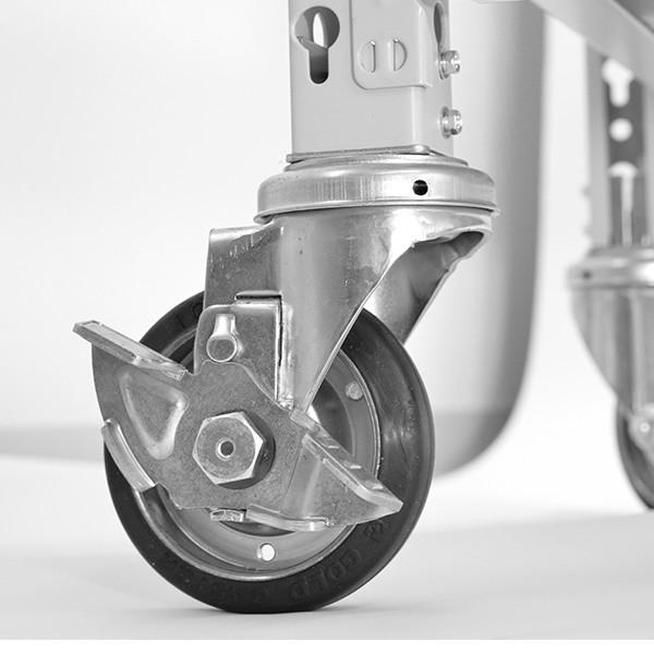 スチールラック キャスター付き 棚 業務用 高さ1200 横幅1200