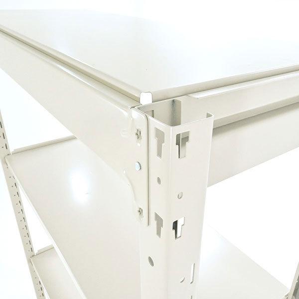 スチールラック 棚 業務用 高さ2400 横幅1250 奥行750 5段 耐荷重300kg 単体 組立簡単ボルトレスタイプ YSシリーズ