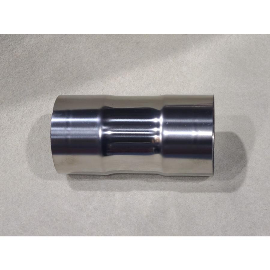 76.3Φ用 同径 延長ジョイント パイプ 全長150mm ステンレス SUS304