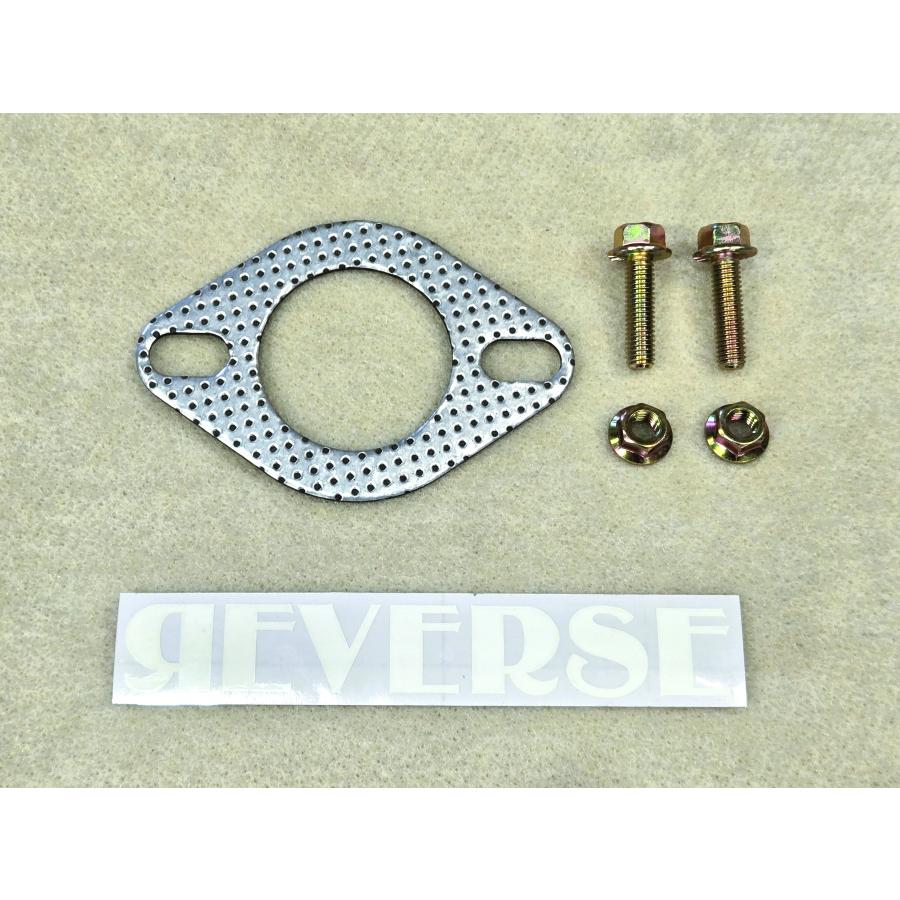リバース タントカスタム(L375S)用 オーバル2本出しマフラー REV-10T
