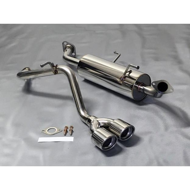 エブリィワゴン ターボ【DA64W 前期】 オーバル2本出しマフラー REV-11