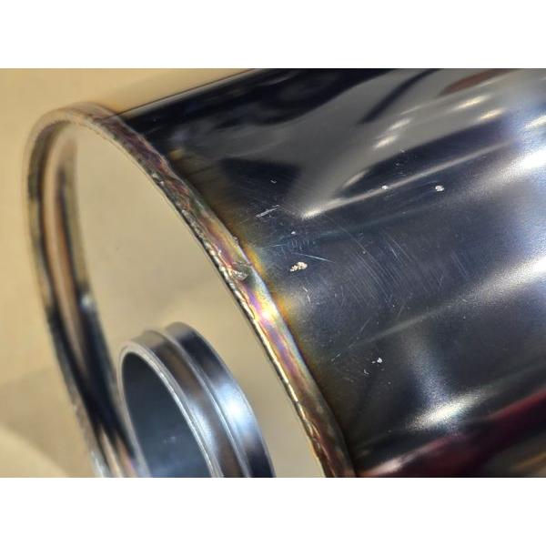 訳あり アウトレット 42.7Φ用 サイレンサー 140φ×400mm : リバース