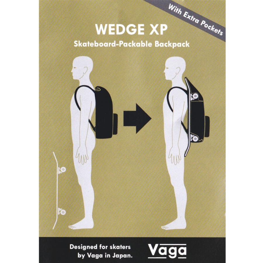 VAGA wedgeスケボーバッグ　新品未使用 VAGAのリュックWEDGE(ウェッジ)をレビュー!サイズ感や使った感想