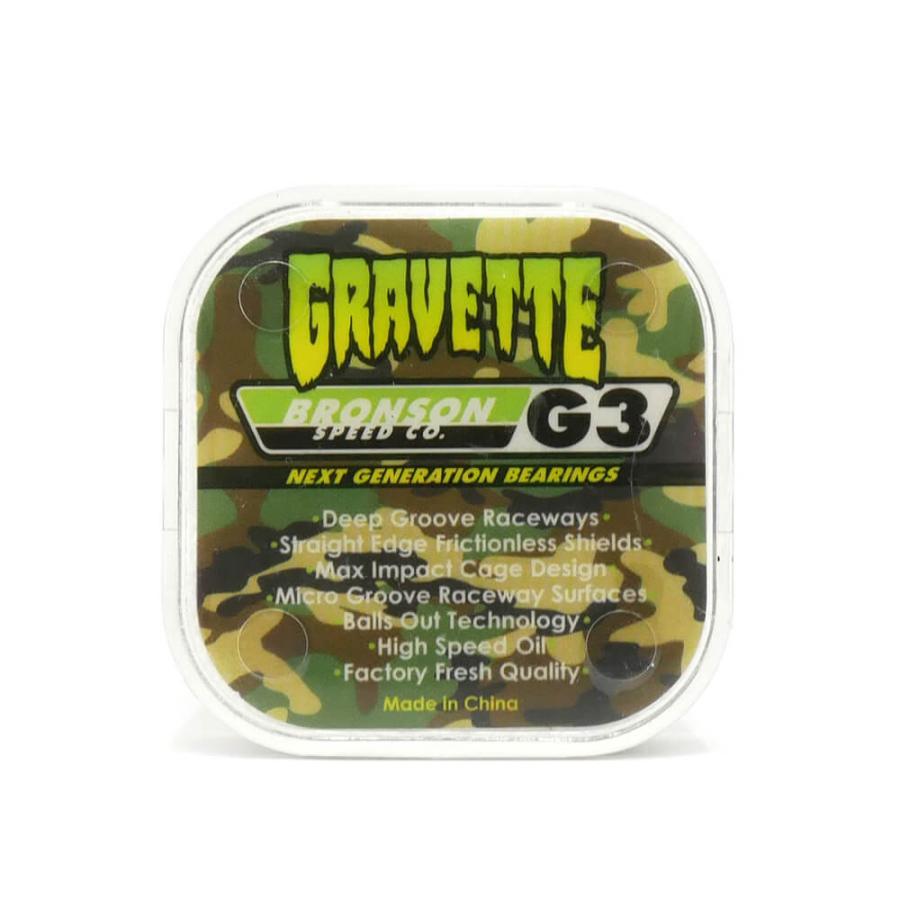 【アウトレット価格 5,280円 → 2,990円】 BRONSON BEARING ブロンソン ベアリング DAVID GRAVETTE G3 オイルタイプ スケートボード スケボー｜cs-skate｜02