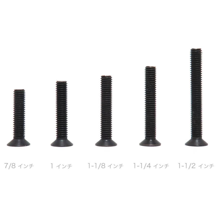 CALIFORNIA STREET BOLT カリフォルニアストリート ボルト（プラス） 7/8、1、1-1/8、1-1/4、1-1/2 PHILLIPS BLACK スケートボード スケボー | CALIFORNIA STREET | 01