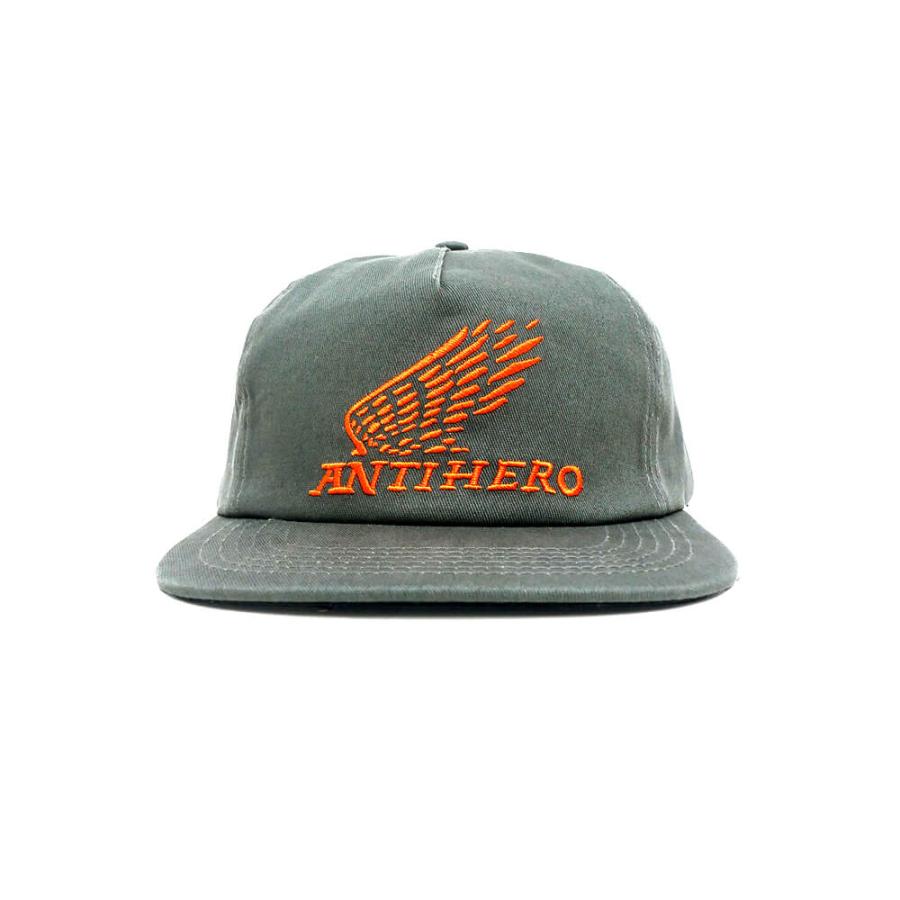 ANTIHERO CAP アンチヒーロー キャップ MOTORIZED SNAPBACK CHARCOAL
