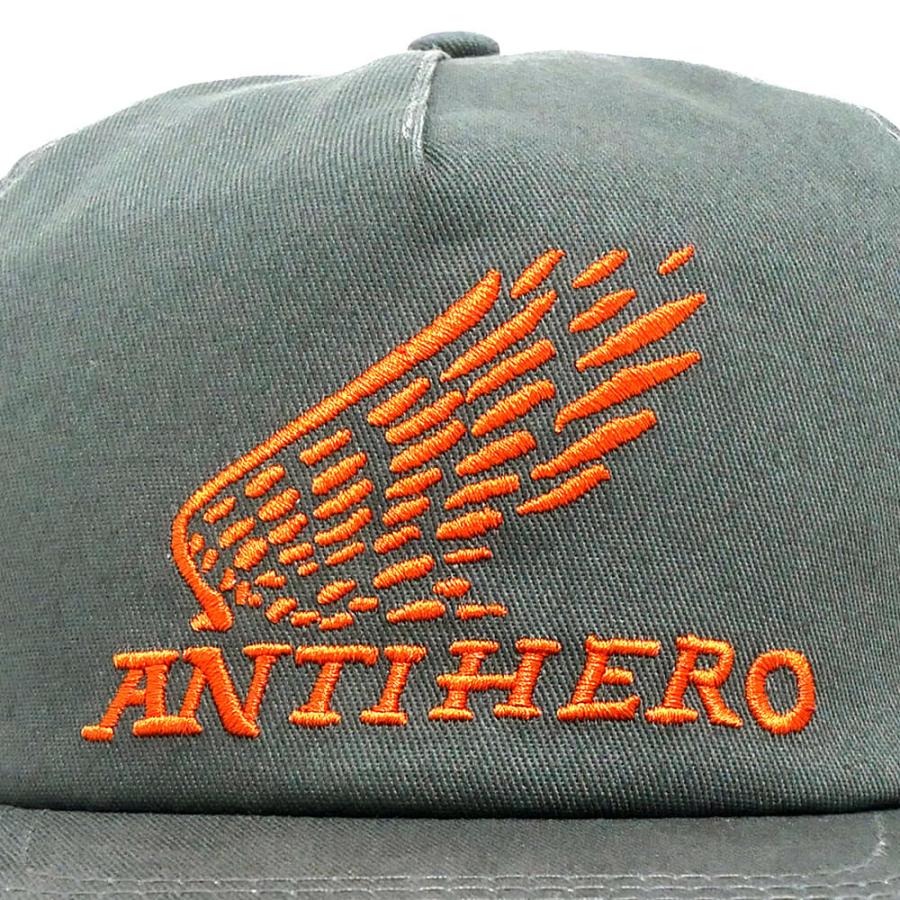 ANTIHERO CAP アンチヒーロー キャップ MOTORIZED SNAPBACK CHARCOAL