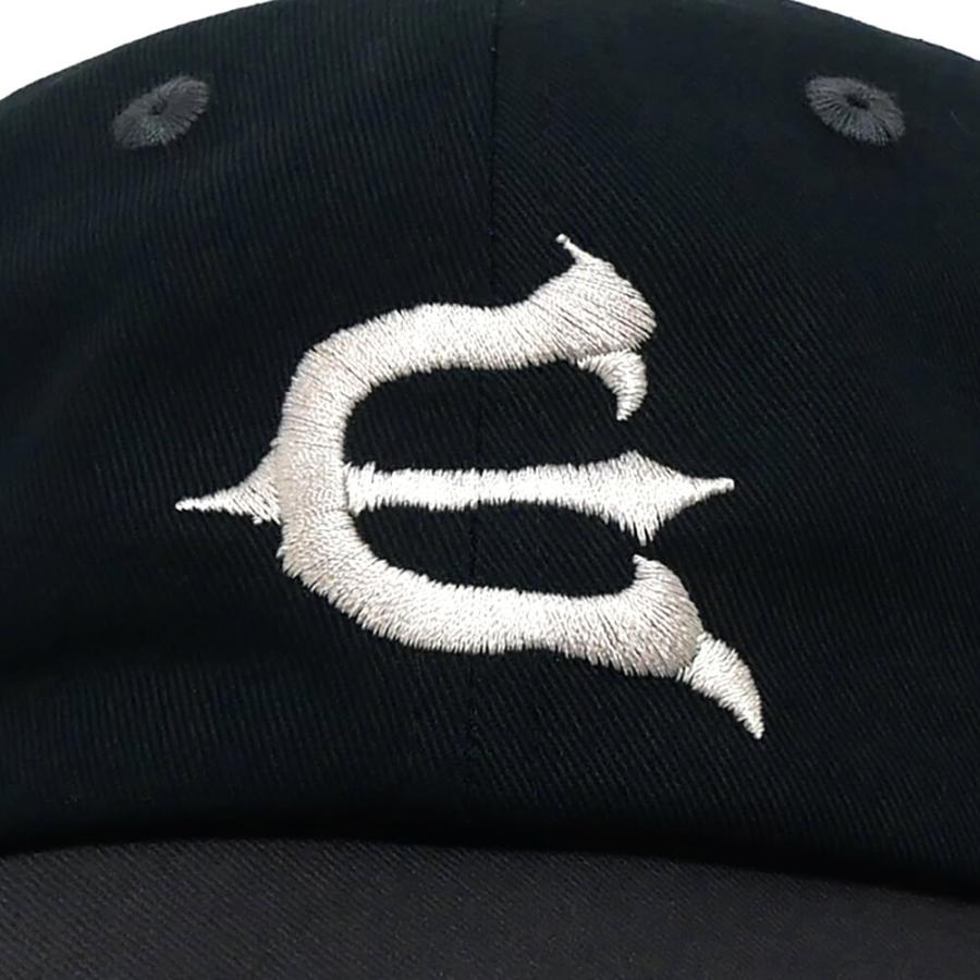 EVISEN CAP エビセン キャップ ONE-UP 6 PANEL BLACK/CHARCOAL
