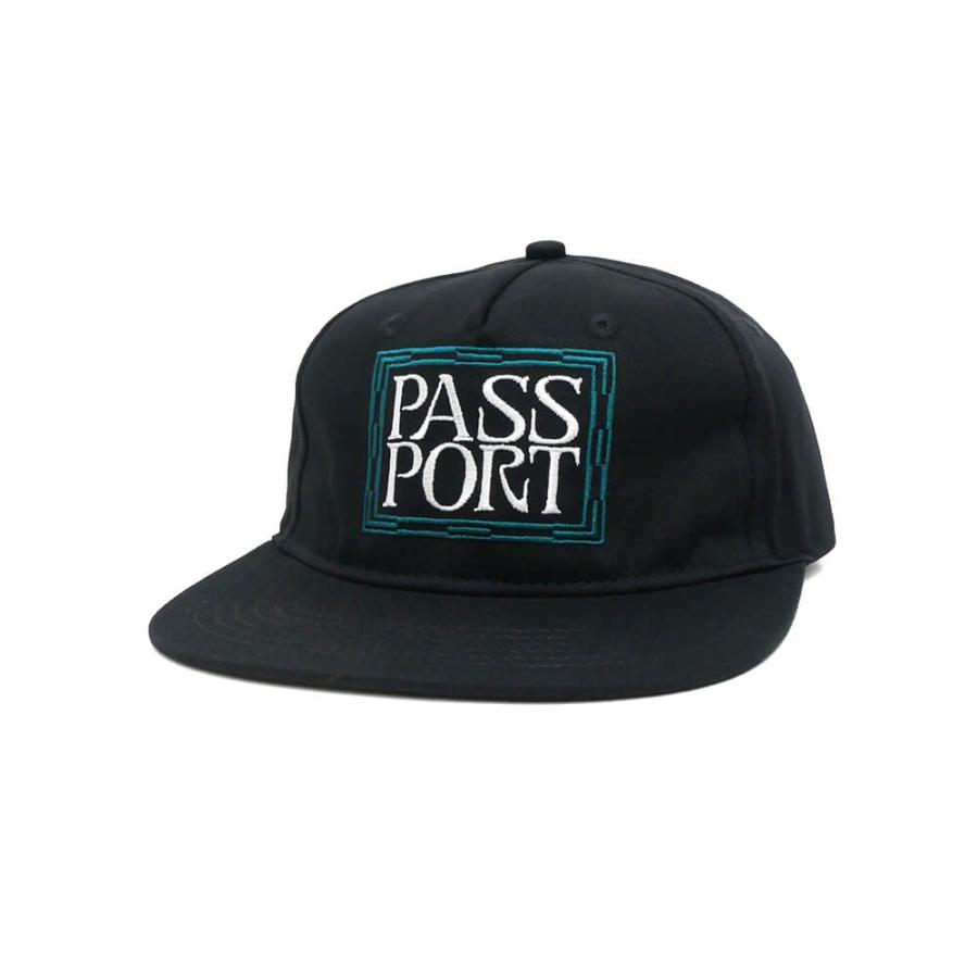 PASS~PORT CAP パスポート キャップ DOGU WORKERS BLACK スケート