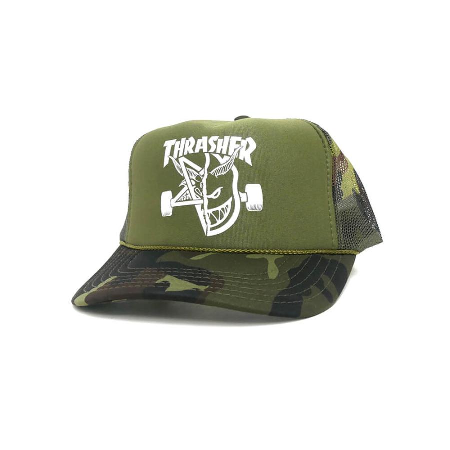 THRASHER MESHCAP スラッシャー メッシュキャップ x SPITFIRE THRASH