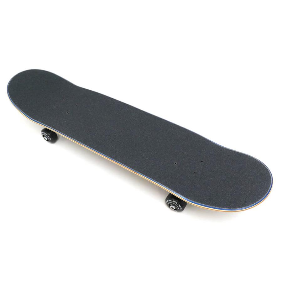 スケートボード コンプリート カリフォルニアストリート8.0inch ブラック BLANK（ブランク） （初心者におすすめ・高品質）防水ケース・レンチ