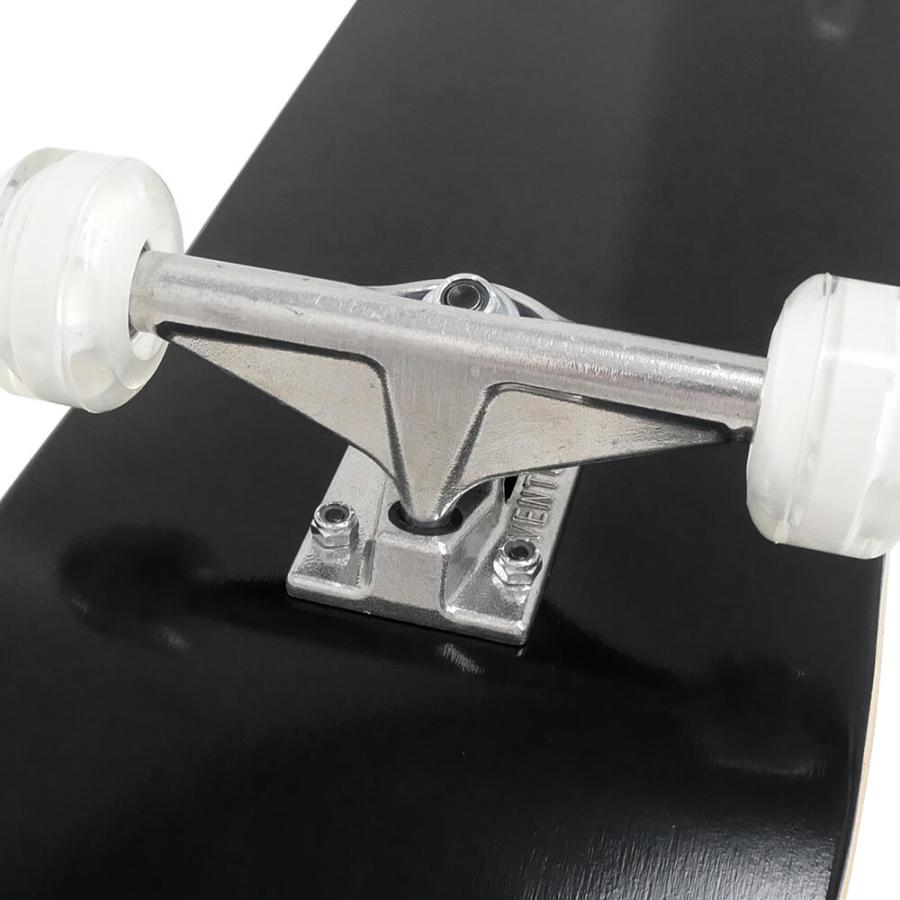 （初心者におすすめ・高品質）防水ケース・レンチ付き カリフォルニアストリート コンプリートセット スケートボード完成品 SIMPLE BLACK 8.0（クルーザー） | BLANK | 03