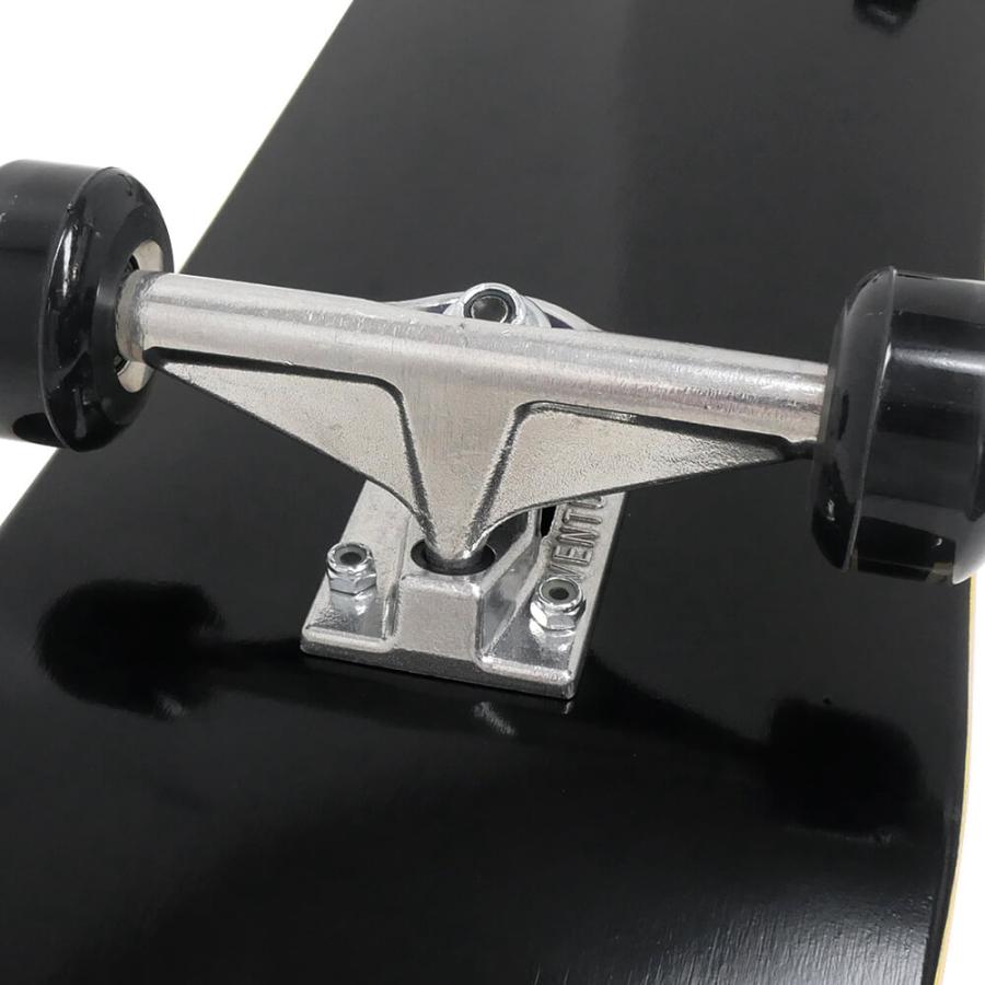 （初心者におすすめ・高品質）防水ケース・レンチ付き カリフォルニアストリート コンプリートセット スケートボード完成品 SIMPLE BLACK 8.0（クルーザー） | BLANK | 07