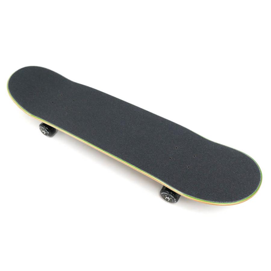 （初心者におすすめ・高品質）防水ケース・レンチ付き カリフォルニアストリート コンプリートセット スケートボード完成品 SIMPLE BLACK 8.0（クルーザー） | BLANK | 08