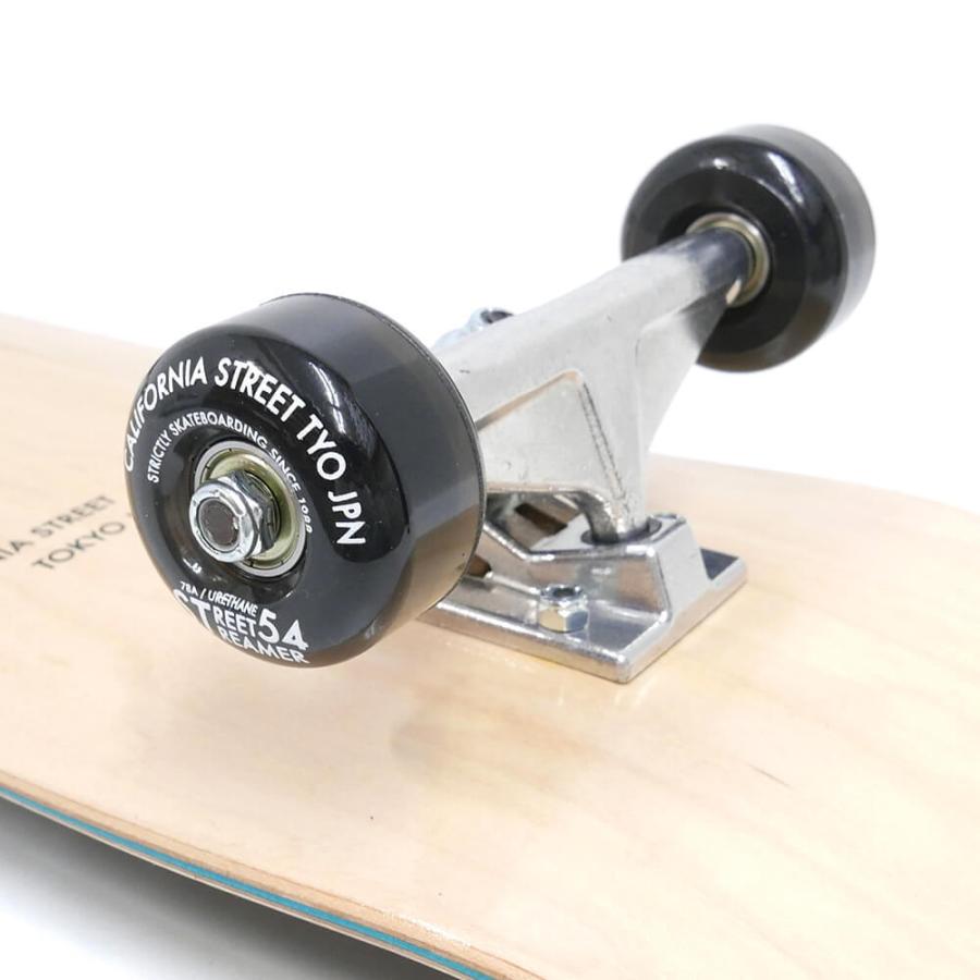 （初心者におすすめ・高品質）防水ケース・レンチ付き カリフォルニアストリート コンプリートセット スケートボード完成品 SIMPLE CLEAR 8.0（クルーザー） | BLANK | 04