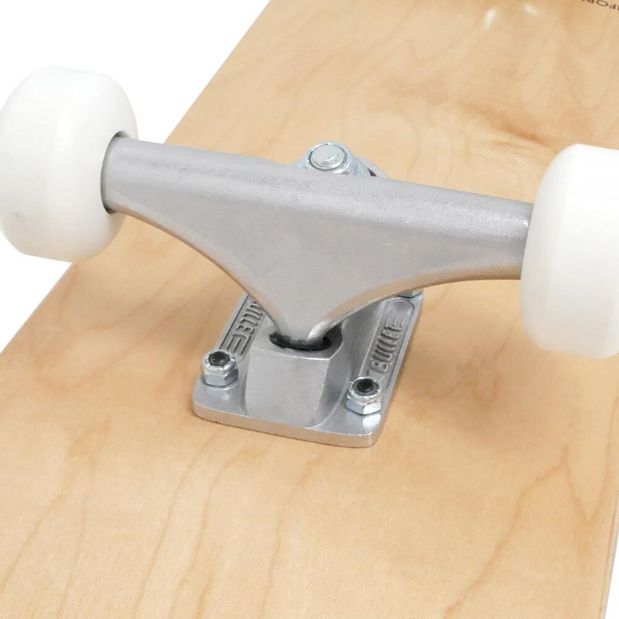 （初心者におすすめ・高品質）防水ケース・レンチ付き カリフォルニアストリート コンプリートセット スケートボード完成品（子供用）SIMPLE CLEAR MINI 7.25 | BLANK | 03