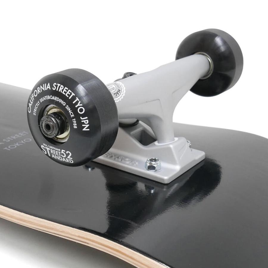 初心者におすすめ 最軽量モデル 防水ケース レンチ付き カリフォルニアストリート コンプリートセット スケートボード完成品 SIMPLE BLACK 8.0 TENSOR MAG LIGHT | BLANK | 04