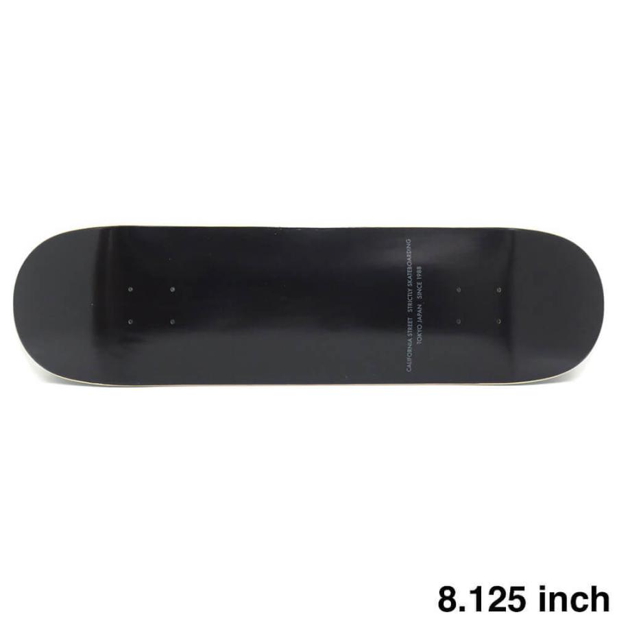96％以上節約CALIFORNIA STREET DECK BLACK SIMPLE スケートボード