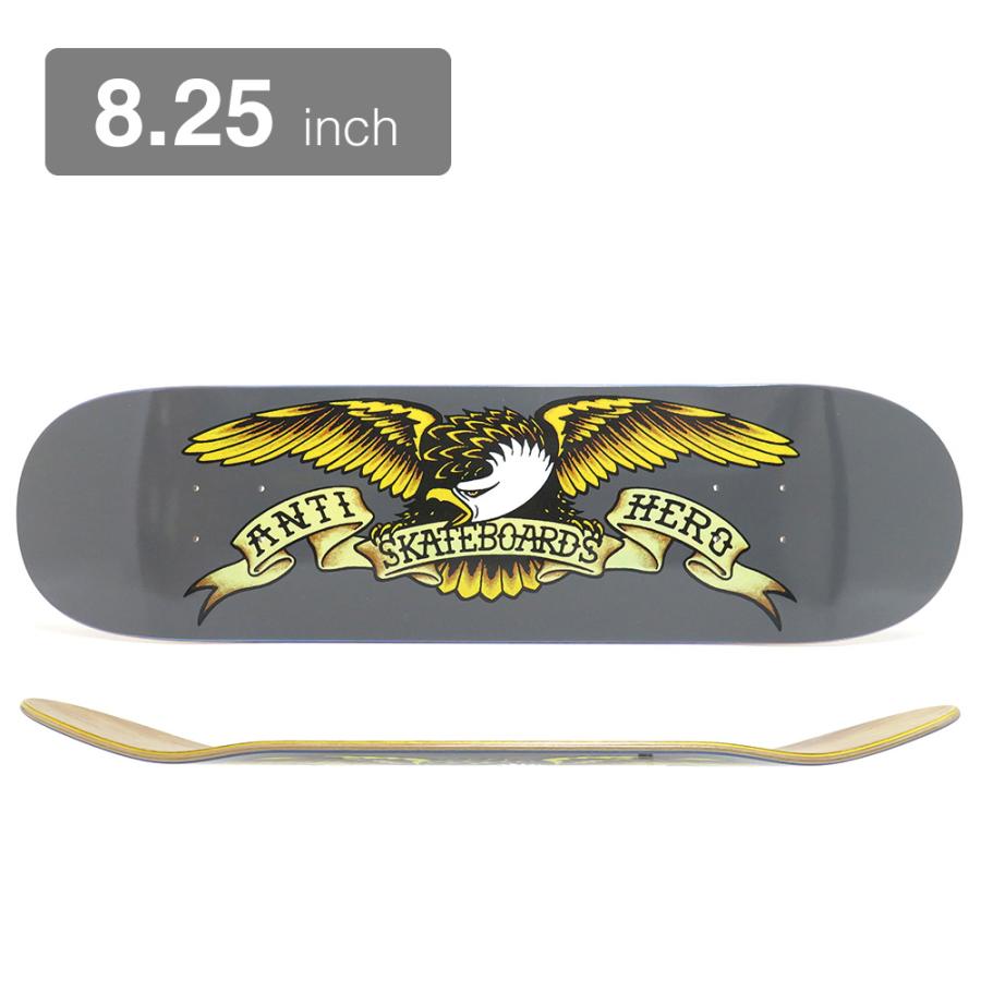 アンチヒーロー8.25インチ ANTIHERO SKATEBOARDS デッキ アンタイヒーロー DECK 8.25インチ