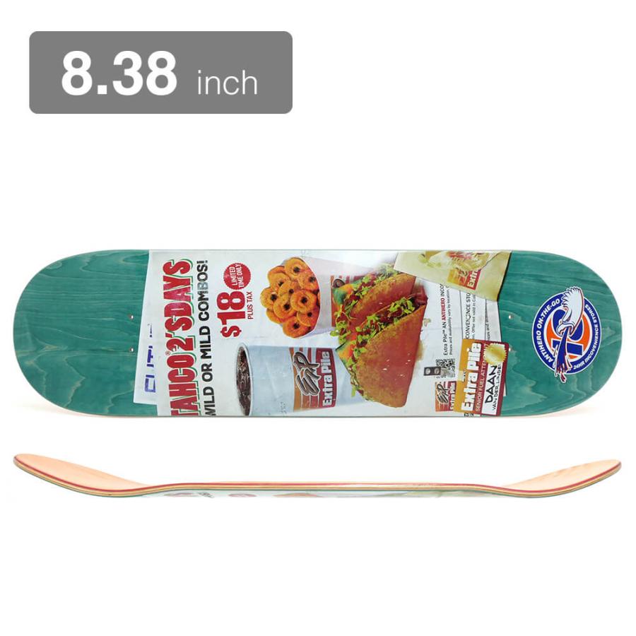 ANTIHERO DECK アンチヒーロー デッキ DAAN VAN DER LINDEN ARTIFICIAL 