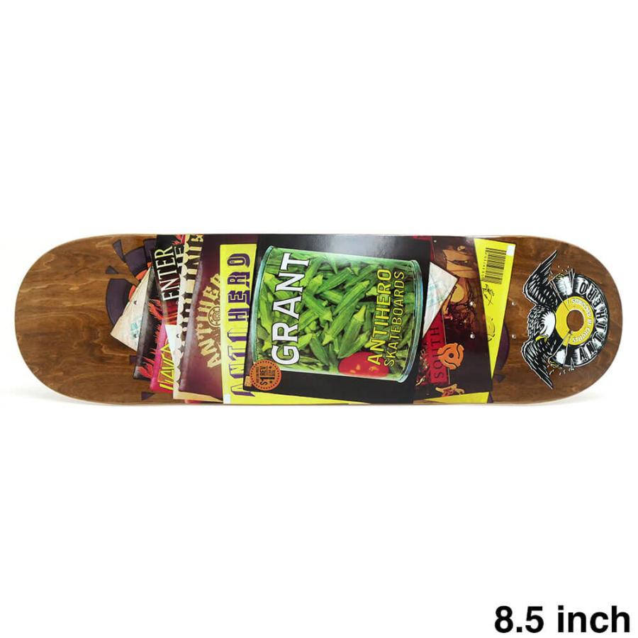 ANTIHERO DECK アンチヒーロー デッキ GRANT TAYLOR STUDIO18 BROWN 