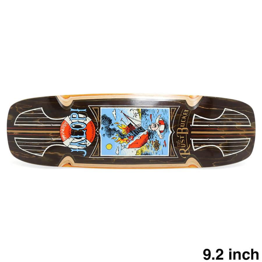 JALOPI デッキ(antihero) ANTIHERO DECK アンチヒーロー デッキ TEAM JALOPI THE RUSTBUCKET 9.2