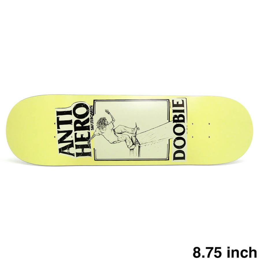 ANTIHERO DOOBIE スケートボードデッキ 8.75インチ ANTIHERO DECK アンチヒーロー デッキ VICTOR PELLEGRIN（DOOBIE