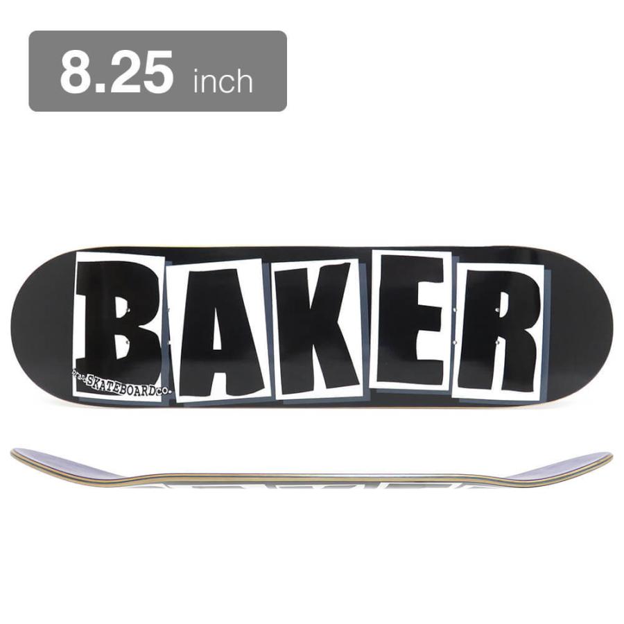 BAKER DECK ベイカー デッキ TEAM BRAND LOGO BLACK/WHITE 8.25 スケートボード スケボー  :de-ba-bl-bkwt82:スケートボードのCALIFORNIASTREET - 通販 - Yahoo!ショッピング