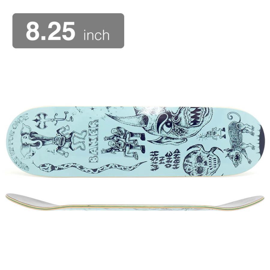 BAKER DECK ベイカー デッキ ROWAN ZORILLA STOP AND THINK 8.25