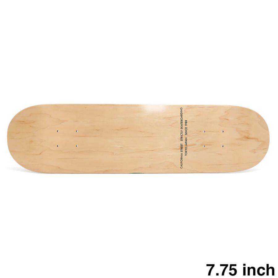 CALIFORNIA STREET DECK カリフォルニアストリート デッキ TEAM SIMPLE CLEAR 7.75 ブランク（DSM） スケートボード スケボー | BLANK