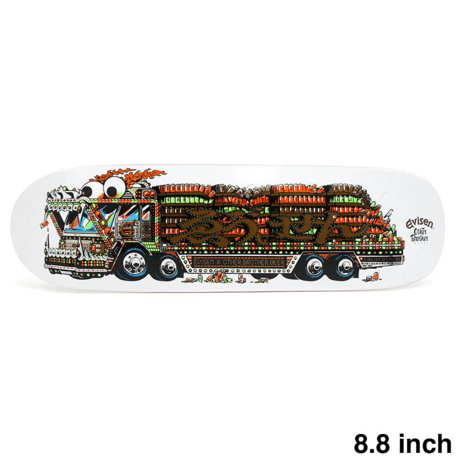 EVISEN DECK エビセン デッキ TEAM DECO - TRUCK 8.8 スケートボード
