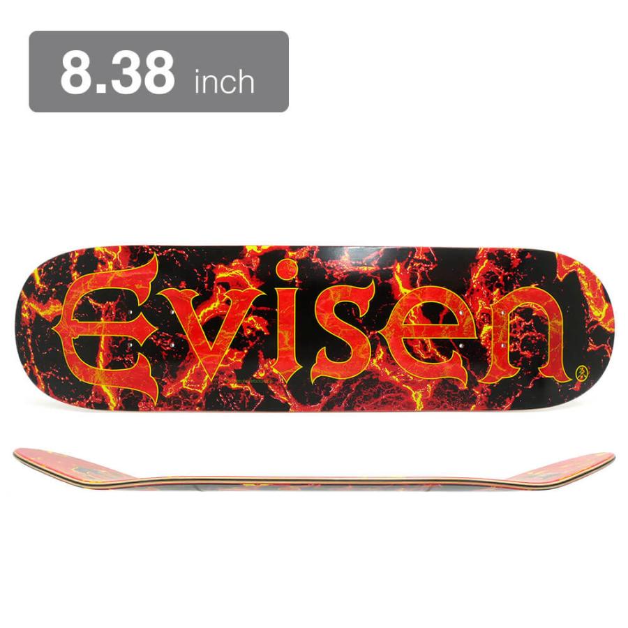 EVISEN DECK エビセン デッキ TEAM EVI-LOGO MAGMA 8.38 スケートボード スケボー : スケートボードのCALIFORNIASTREET - 通販 - Yahoo!ショッピング EVISEN DECK エビセン デッキ TEAM EVI-LOGO MAGMA 8.38 スケートボード スケボー : スケートボードのCALIFORNIASTREET - 通販 - Yahoo!ショッピング