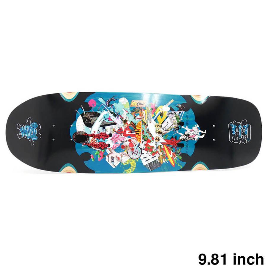 EVISEN DECK エビセン デッキ TEAM UKIYO POOL PARADISE 9.81 スケート