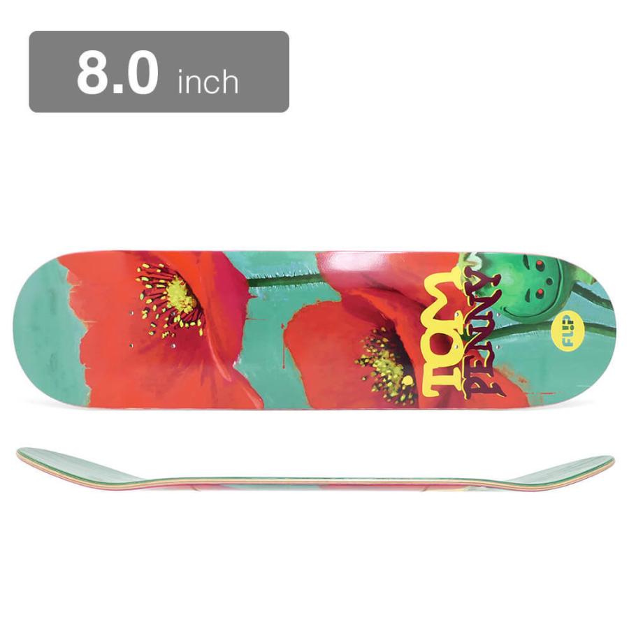 Ginger掲載商品 Flip Deck フリップ デッキ Tom Penny Flower Power 8 0 スケートボード スケボー デッキ パーツ デッキテープの種類は Mobgrip Captains Agency