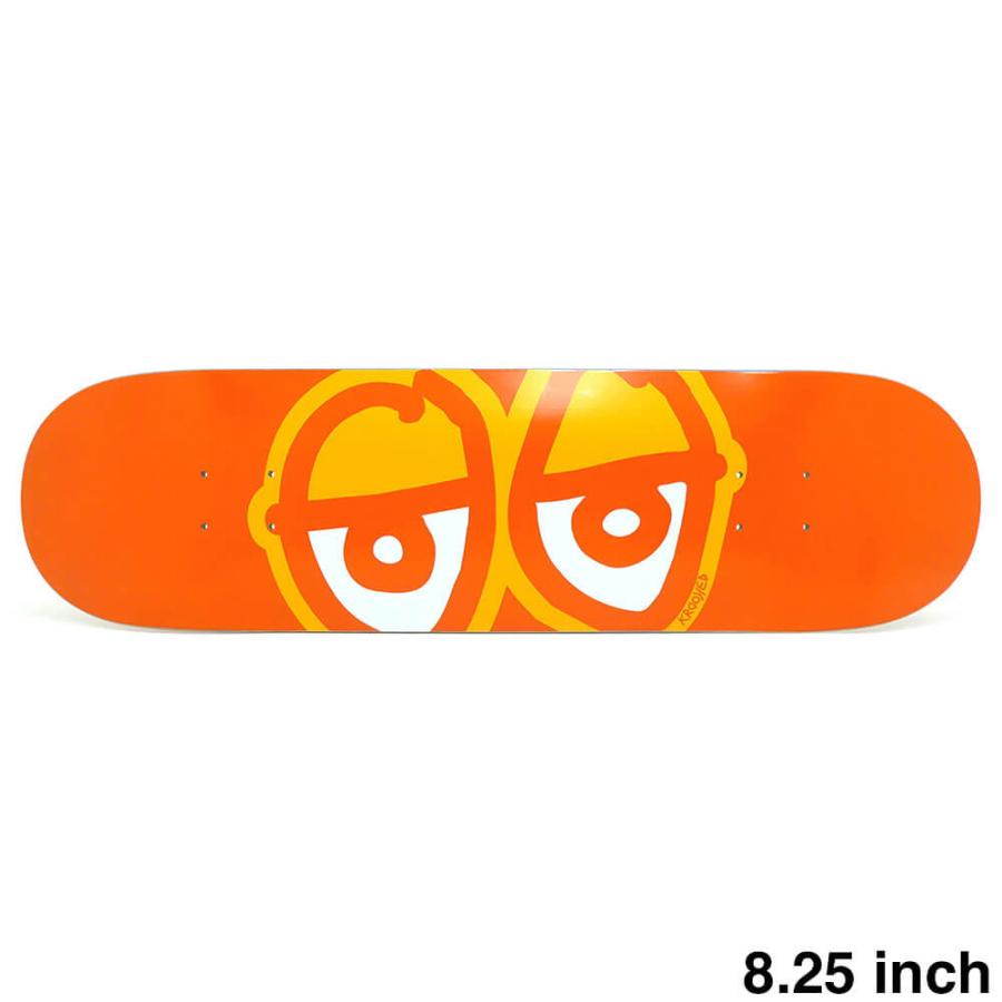 KROOKED（クルキッド） KROOKED DECK デッキ TEAM EYES ORANGE 8.25