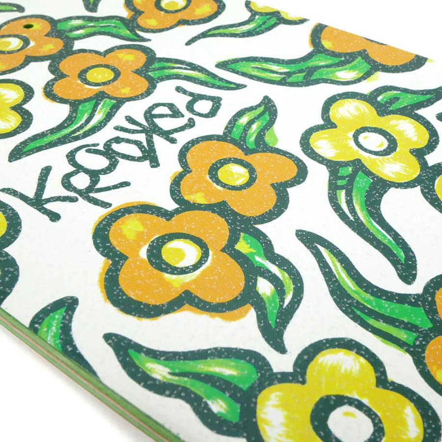 KROOKED DECK クルキッド デッキ SAM NARVAEZ FLOWERS ZINGER 7.75