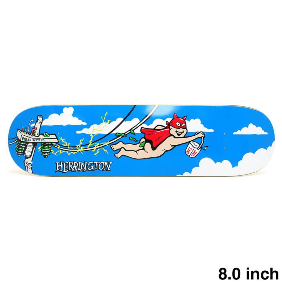 POLAR DECK ポーラー デッキ AARON HERRINGTON TAKE AWAY 8.0 スケート