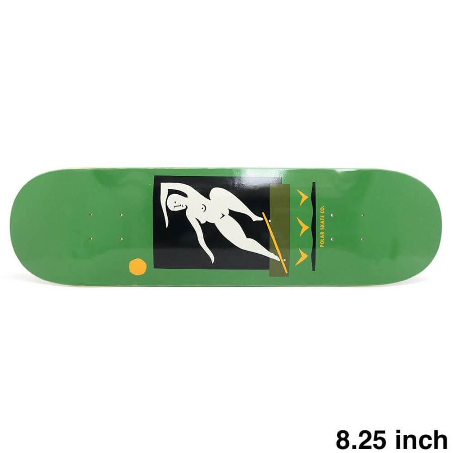 スケートボード POLAR-TEAM-BS SMITH-GREEN-8.25-PLANTGRIP POLAR DECK ポーラー デッキ TEAM BS SMITH GREEN 8.25 スケートボード